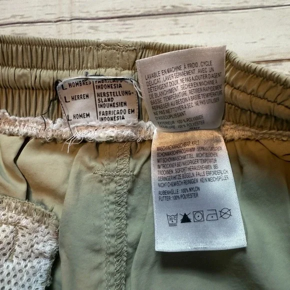 Columbia Beige Khaki Convertible Casual Performance Pants‎ Shorts Men's Size L - Picture 12 of 15